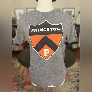 League Brand Princeton tshirt, size SM, hemmed for women